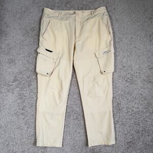 Grundens Pants Men's 38 Breakwater Cargo Stretch Nylon Fishing Outdoors Hiking